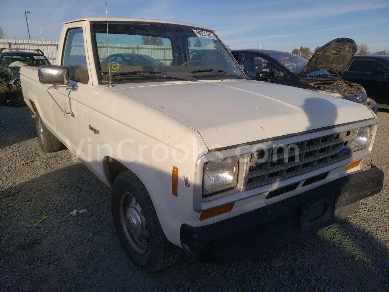 FORD RANGER 1986 1FTCR10T9GUC73542 free car history - VinCrooks.com