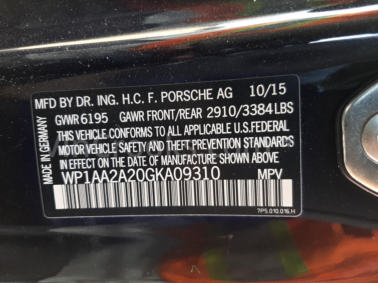 WP1AA2A20GKA09310