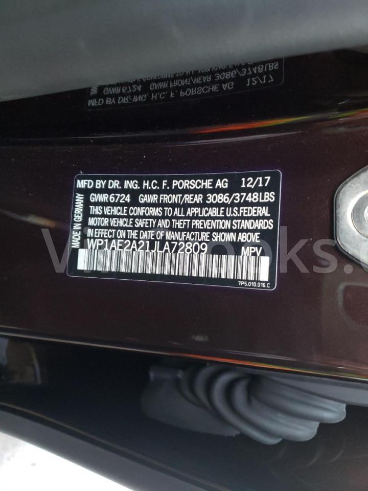 WP1AE2A21JLA72809