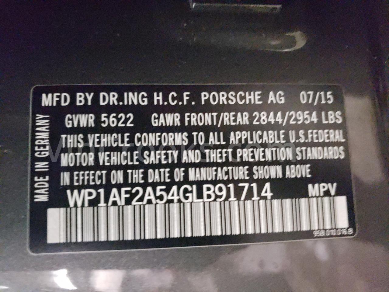 WP1AF2A54GLB91714