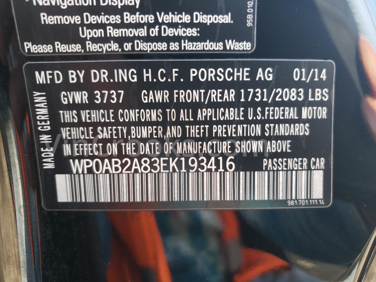 WP0AB2A83EK193416