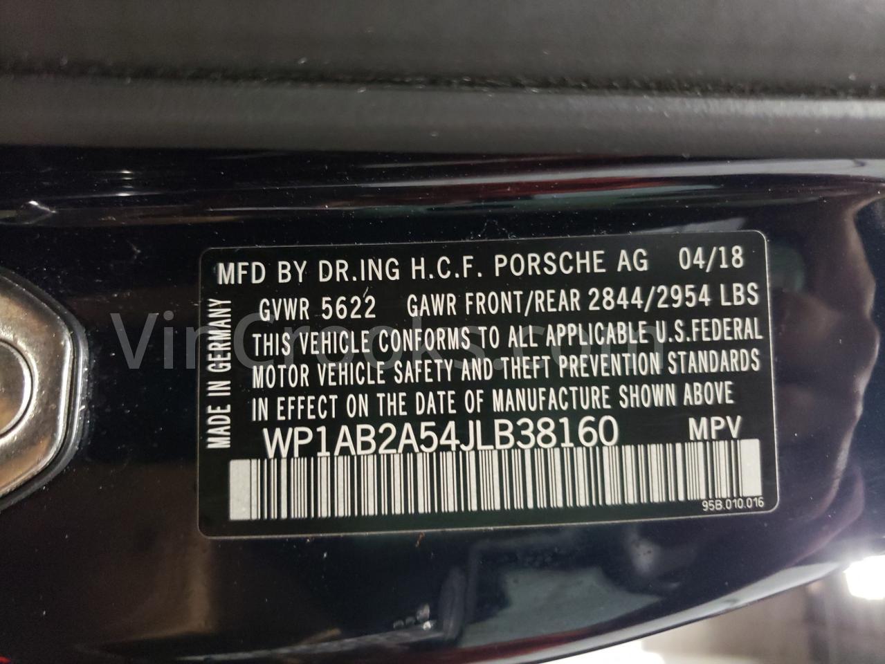 WP1AB2A54JLB38160