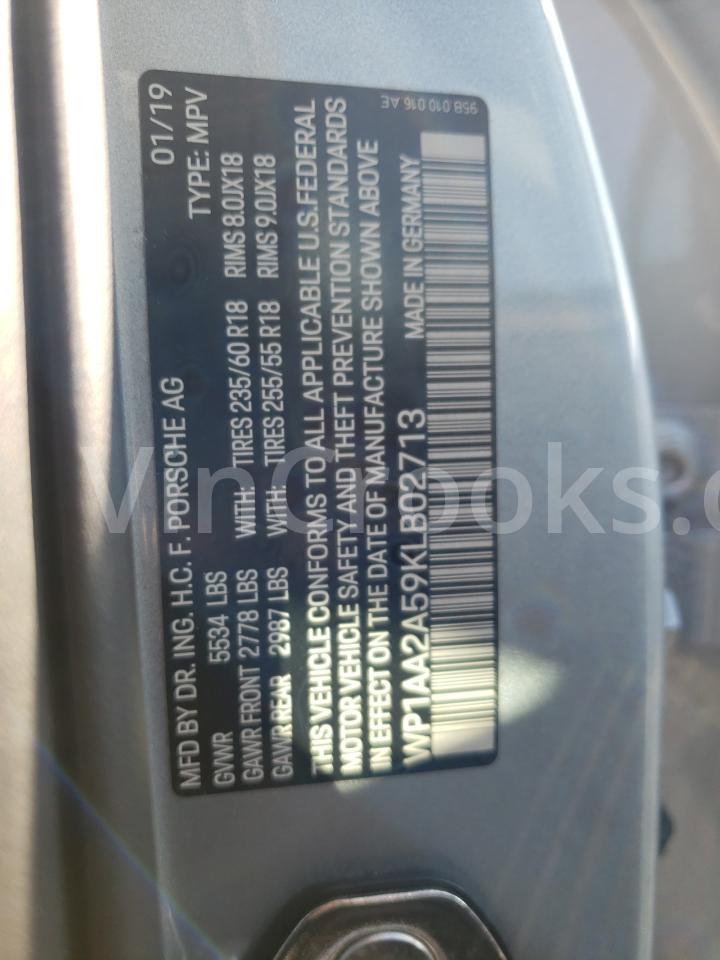 WP1AA2A59KLB02713