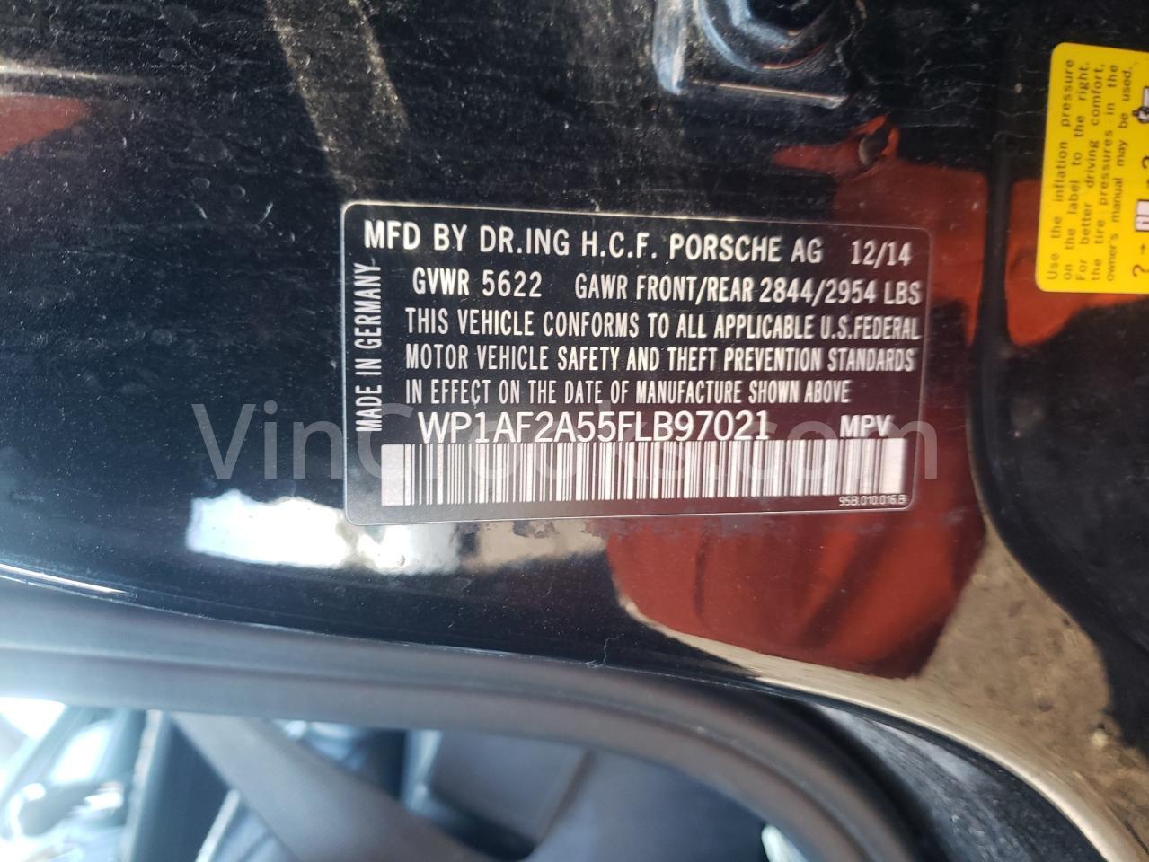 WP1AF2A55FLB97021