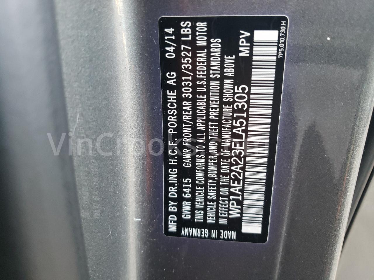 WP1AE2A23ELA51305