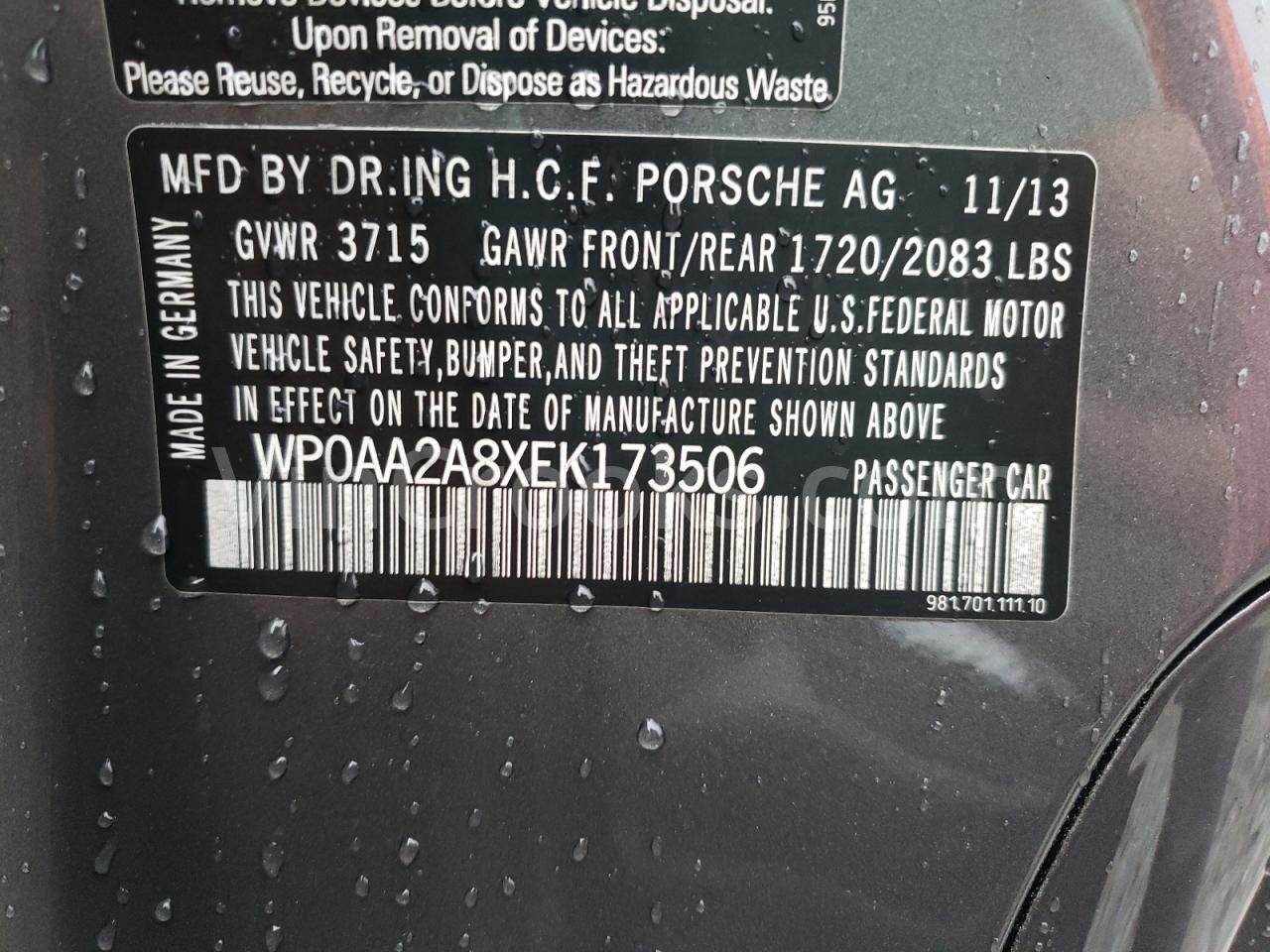 WP0AA2A8XEK173506