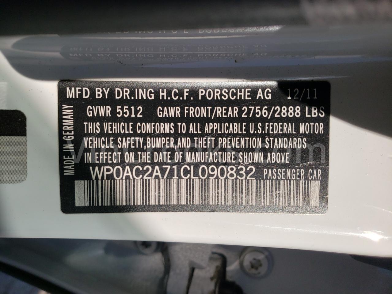 WP0AC2A71CL090832