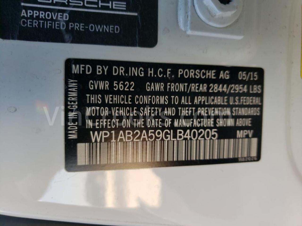 WP1AB2A59GLB40205