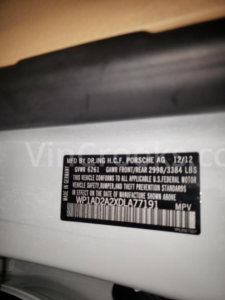WP1AD2A2XDLA77191