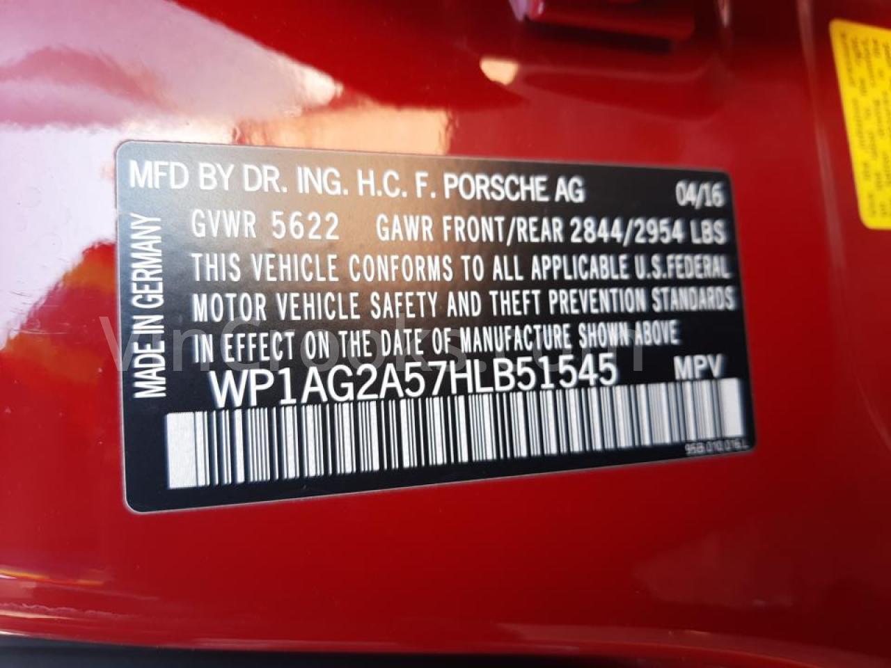 WP1AG2A57HLB51545