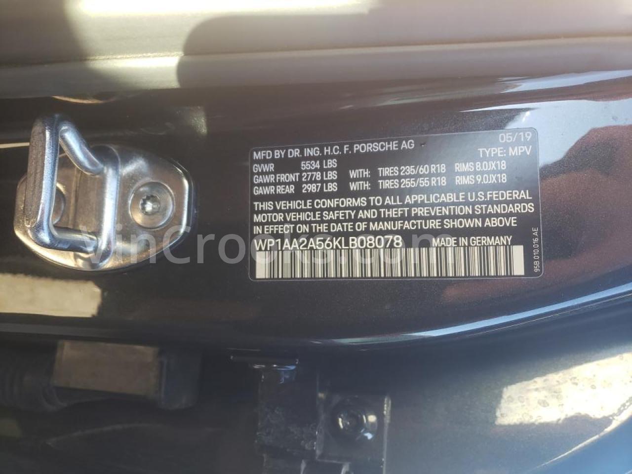 WP1AA2A56KLB08078