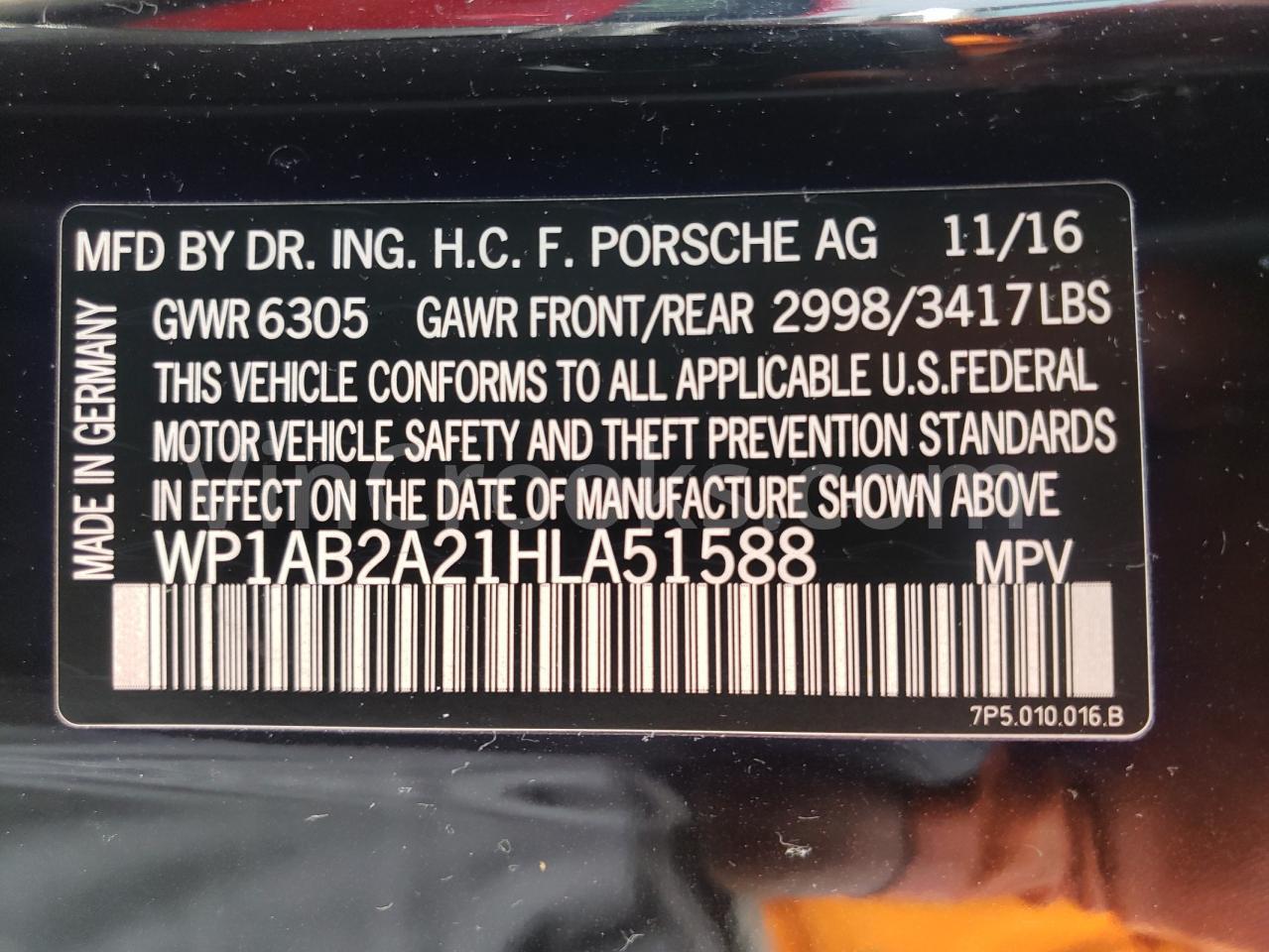 WP1AB2A21HLA51588