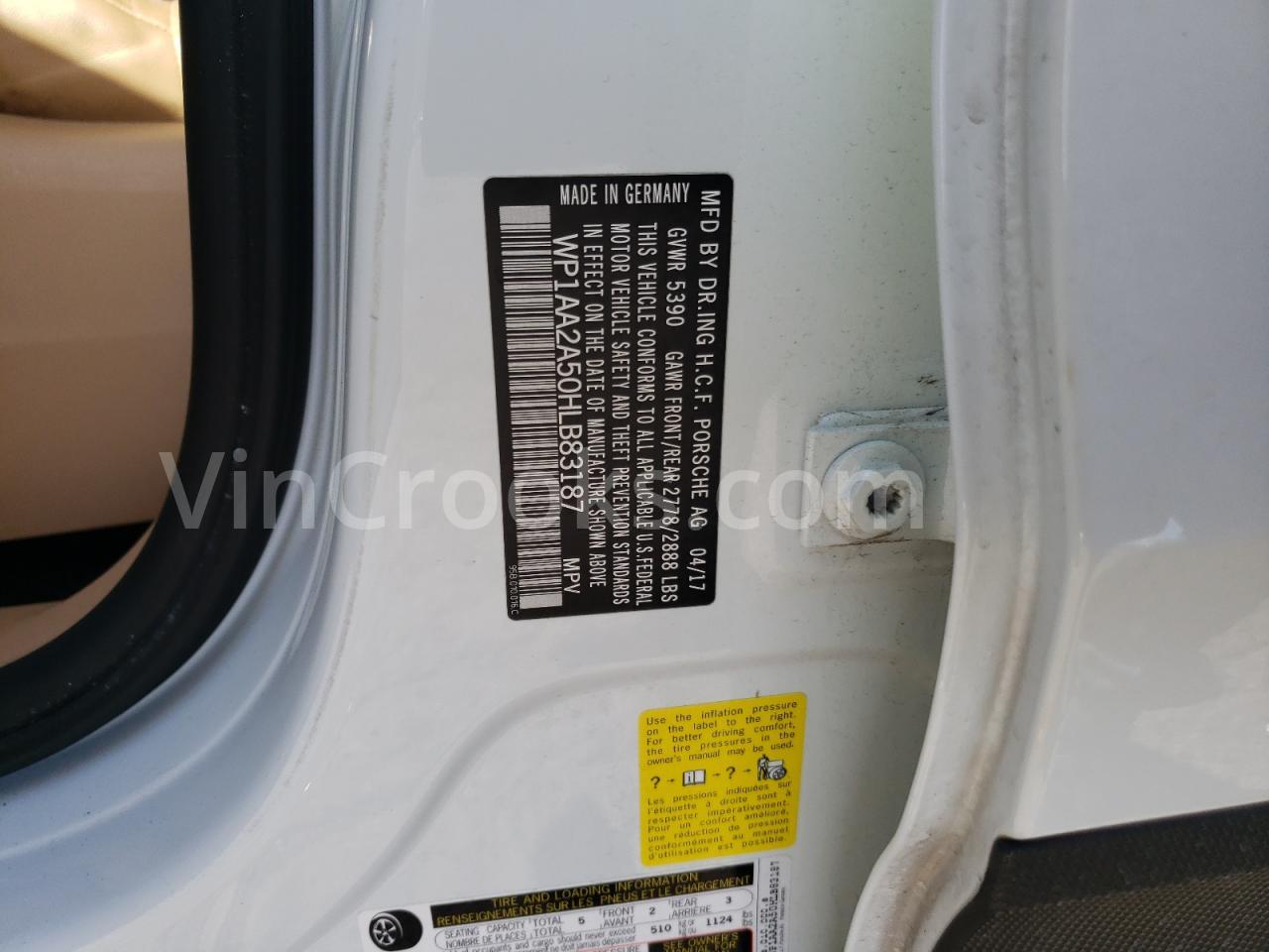 WP1AA2A50HLB83187