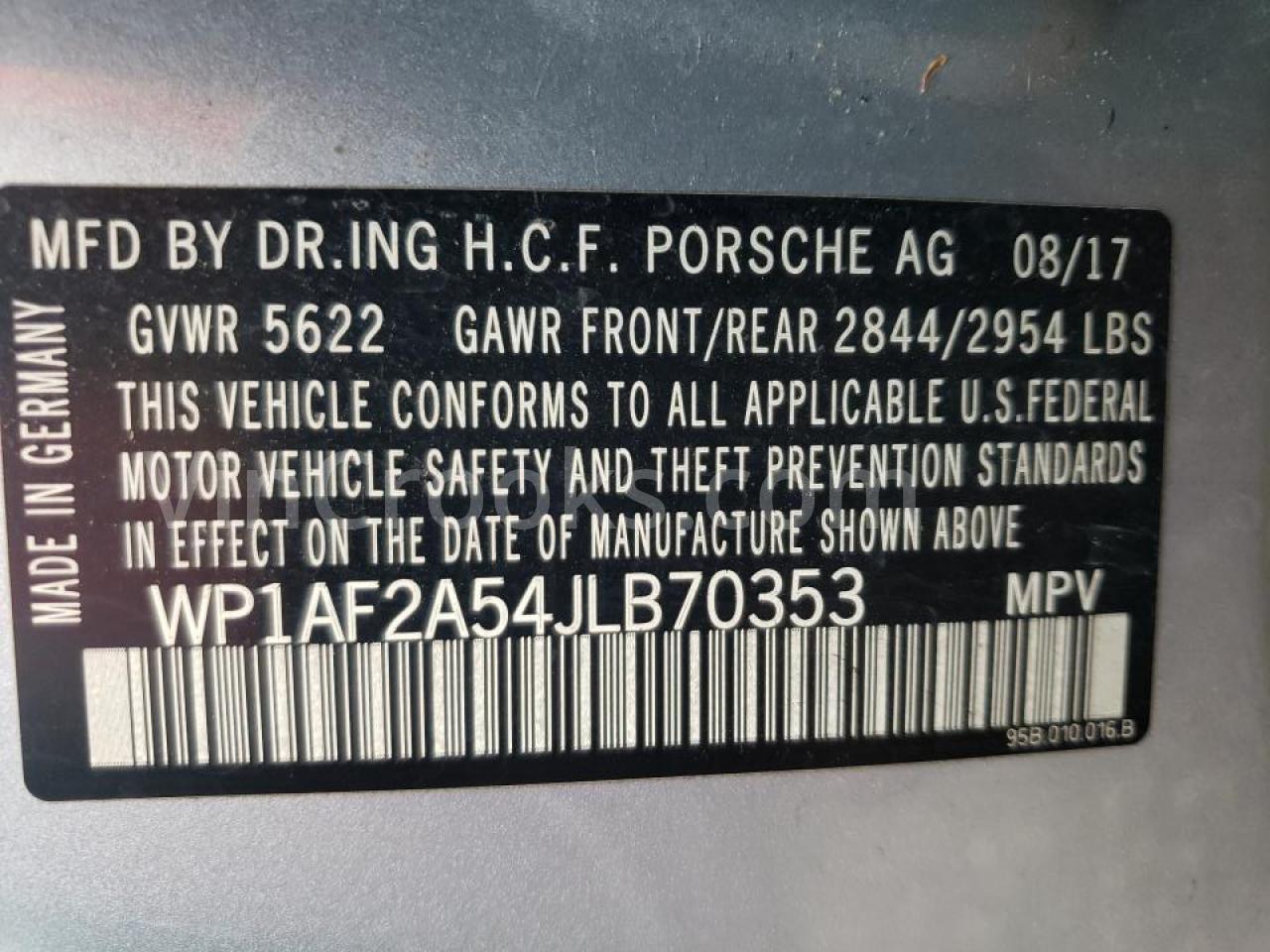 WP1AF2A54JLB70353