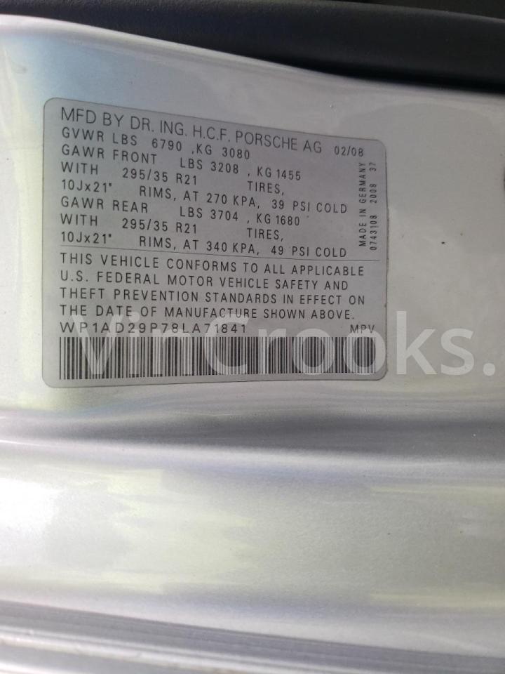 WP1AD29P78LA71841