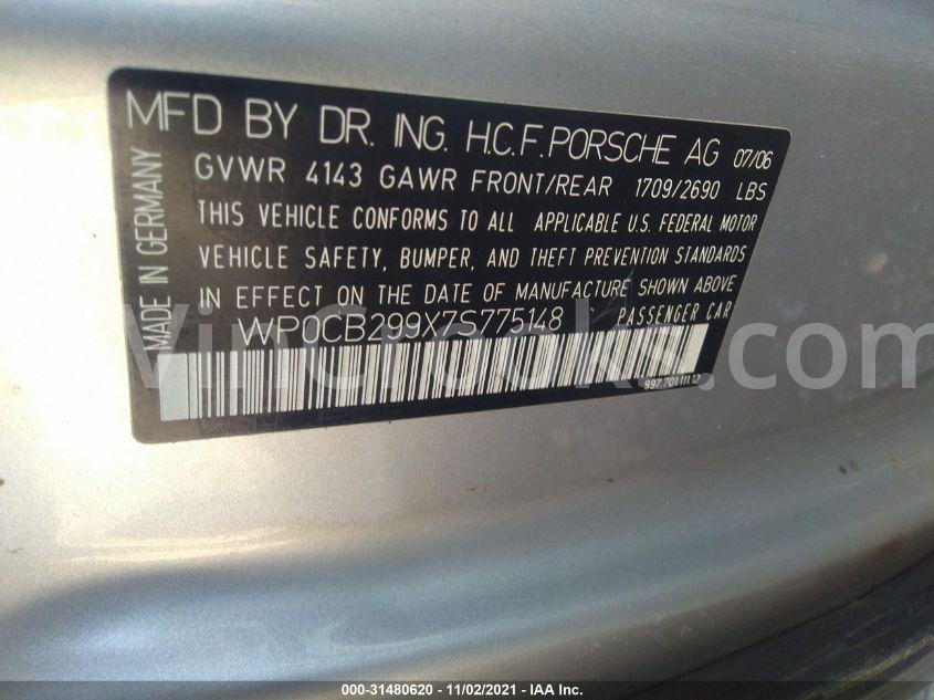 WP0CB299X7S775148