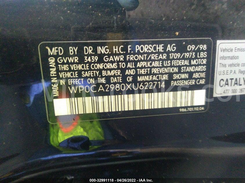 WP0CA2980XU622714