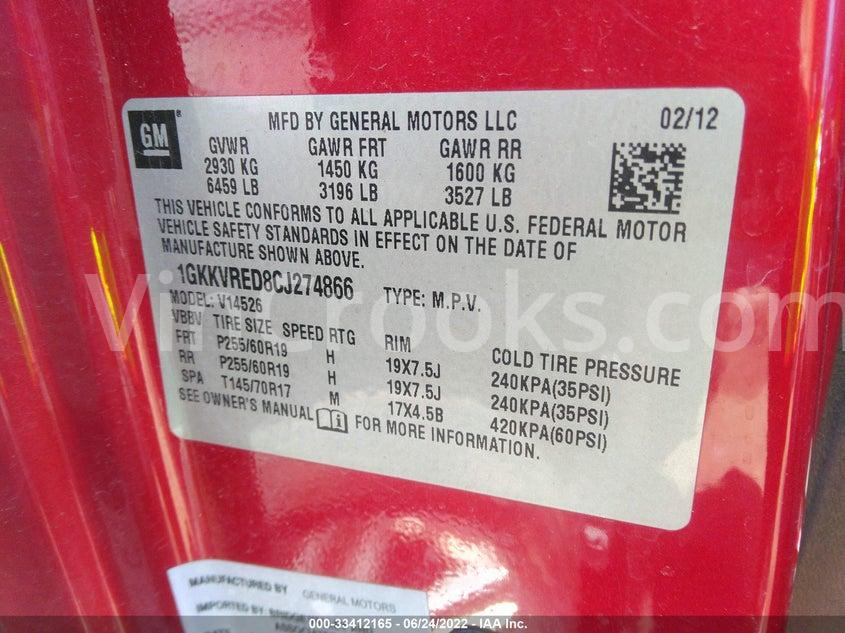 1GKKVRED8CJ274866