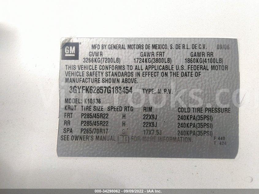 3GYFK62857G183454