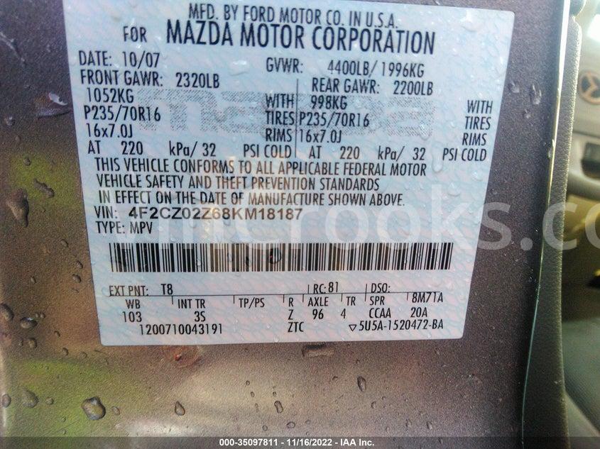 4F2CZ02Z68KM18187