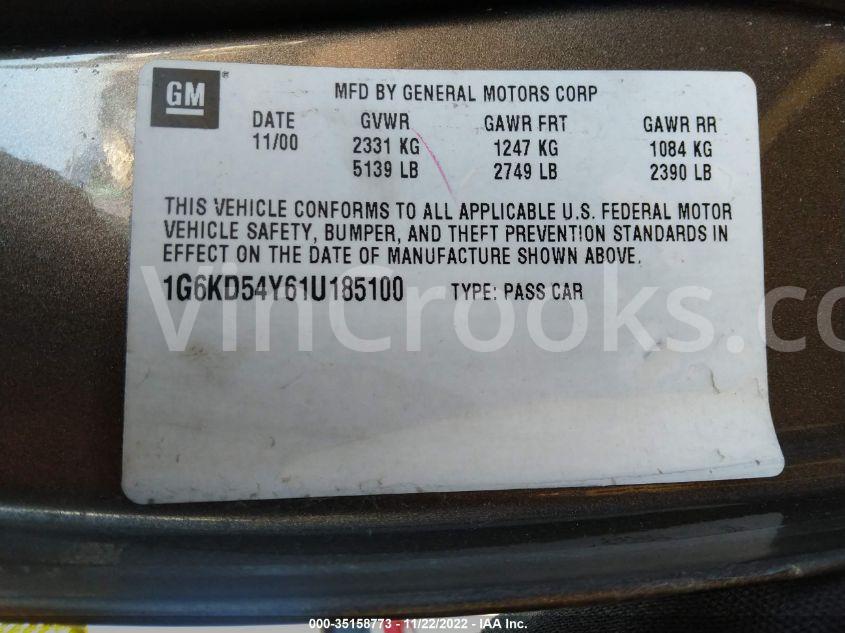 1G6KD54Y61U185100