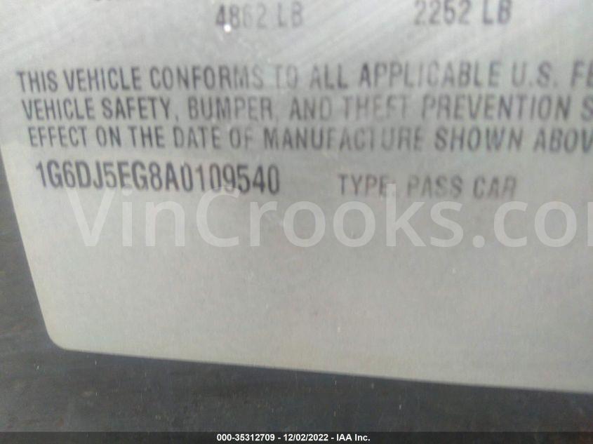 1G6DJ5EG8A0109540