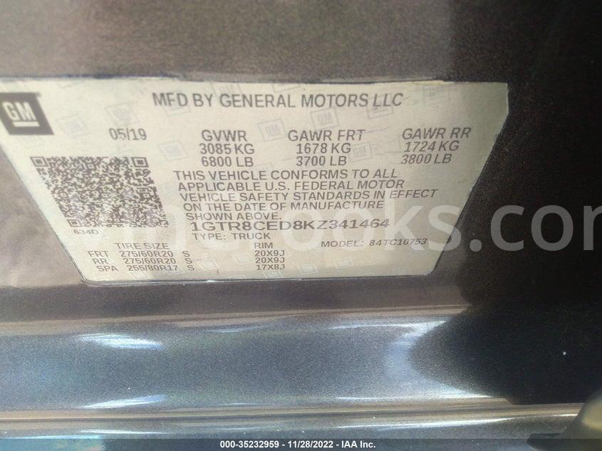 1GTR8CED8KZ341464