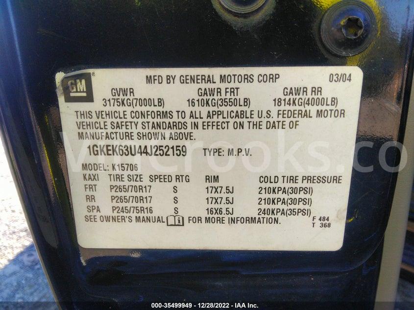 1GKEK63U44J252159
