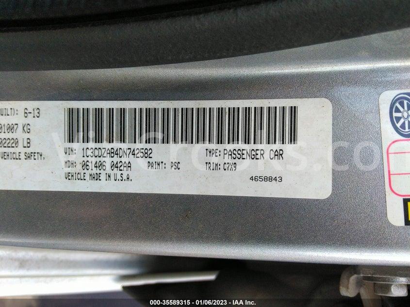 1C3CDZAB4DN742582