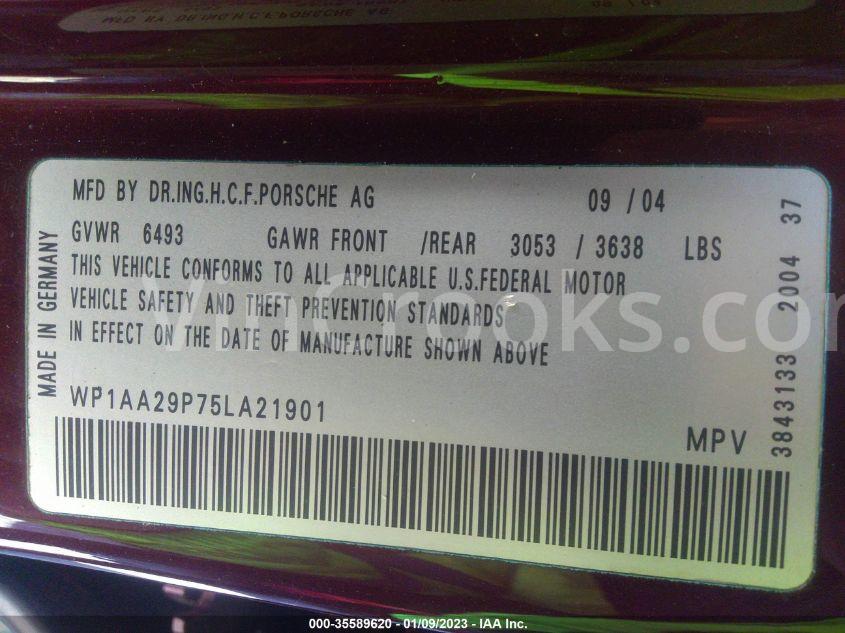 WP1AA29P75LA21901