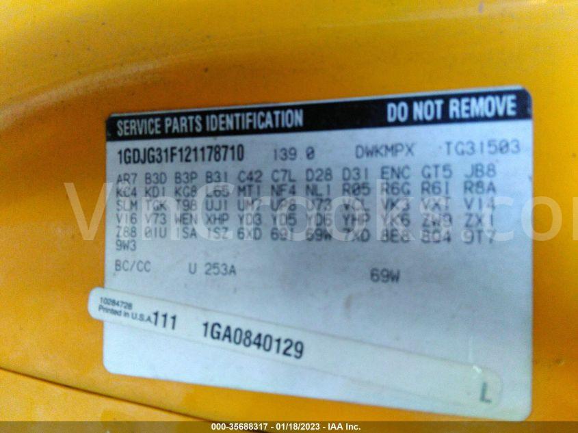 1GDJG31F121178710