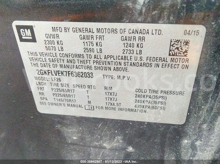 2GKFLVEK7F6362033