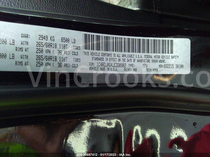 1C4RDJAG4JC330902