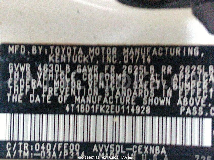 4T1BD1FK2EU114928
