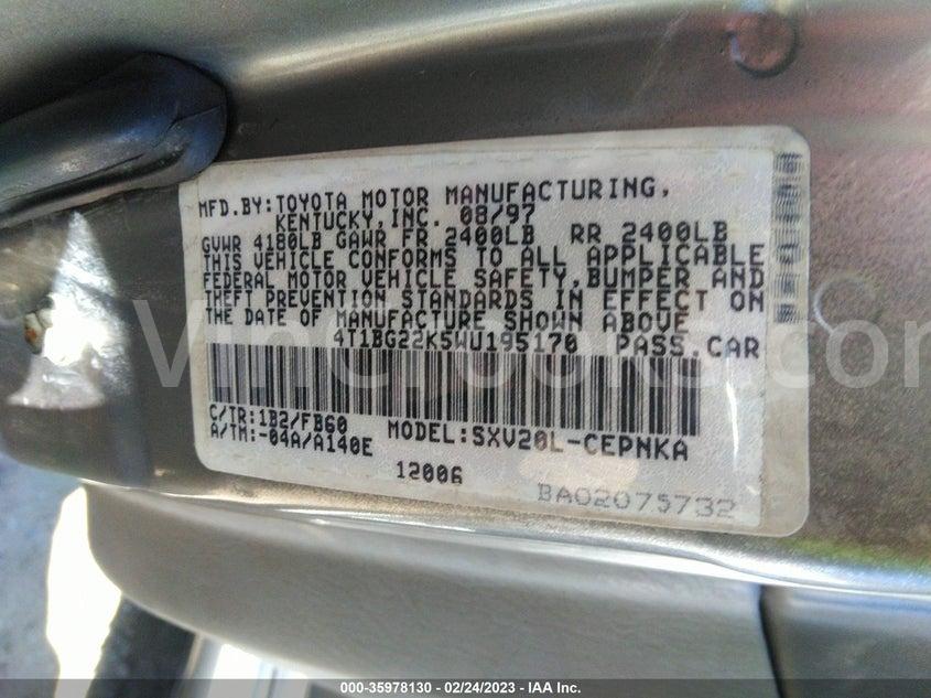4T1BG22K5WU195170