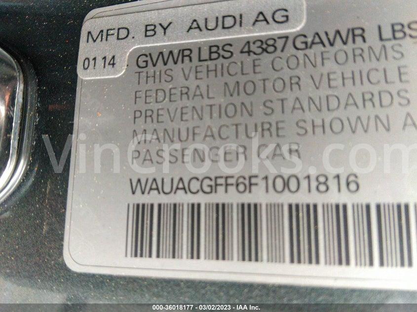 WAUACGFF6F1001816