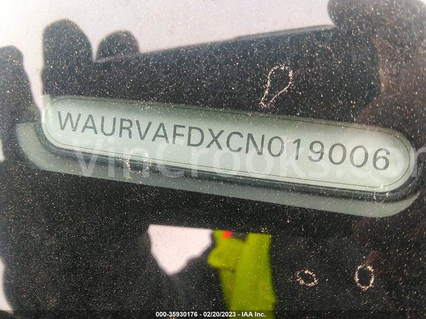 WAURVAFDXCN019006