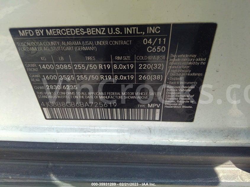 4JGBB8GB6BA725619