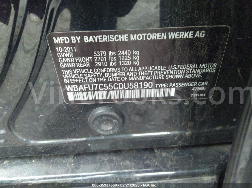 WBAFU7C55CDU58190