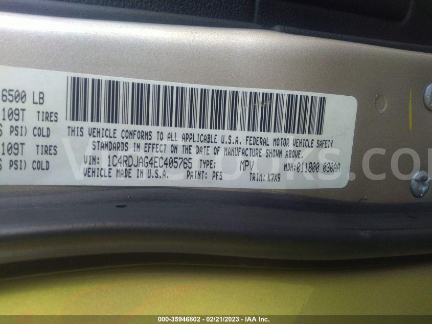 1C4RDJAG4EC405765