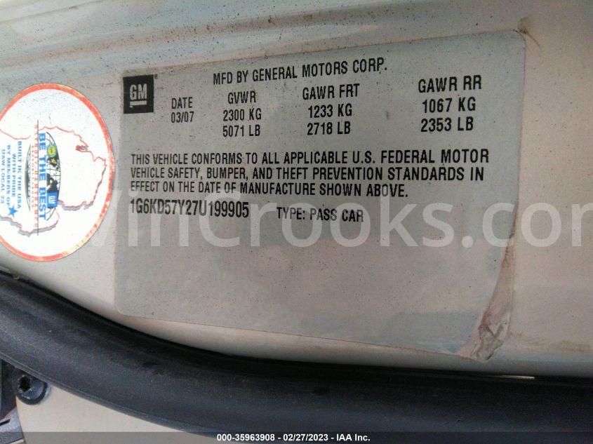 1G6KD57Y27U199905