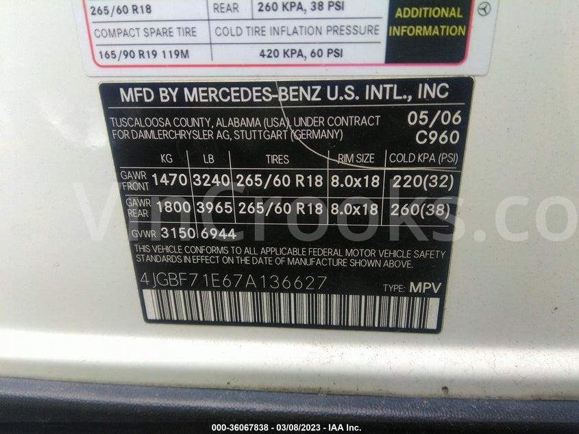 4JGBF71E67A136627