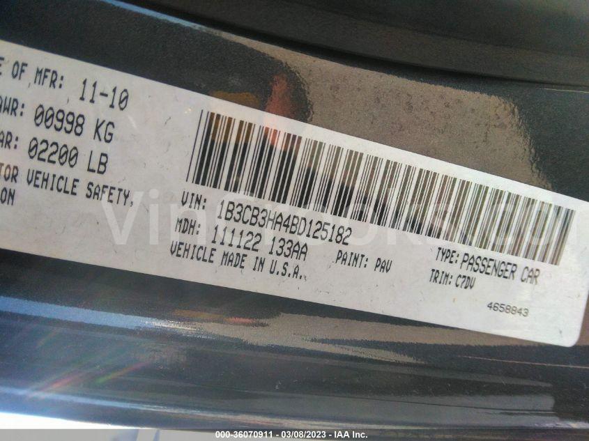 1B3CB3HA4BD125182