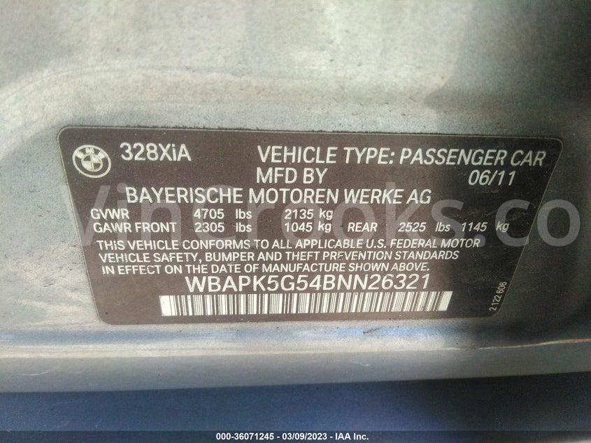 WBAPK5G54BNN26321