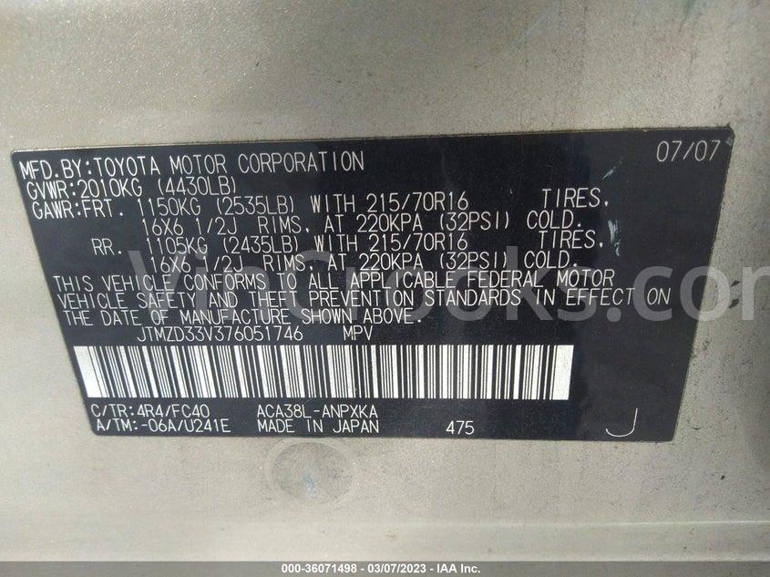 JTMZD33V376051746