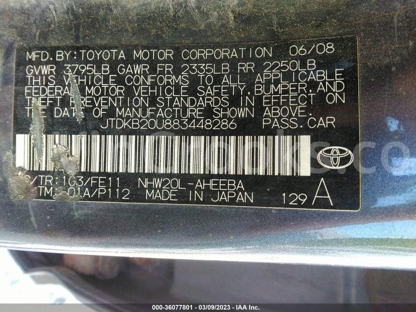 JTDKB20U883448286