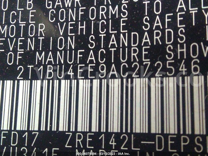 2T1BU4EE9AC272546