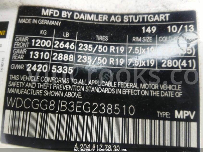WDCGG8JB3EG238510