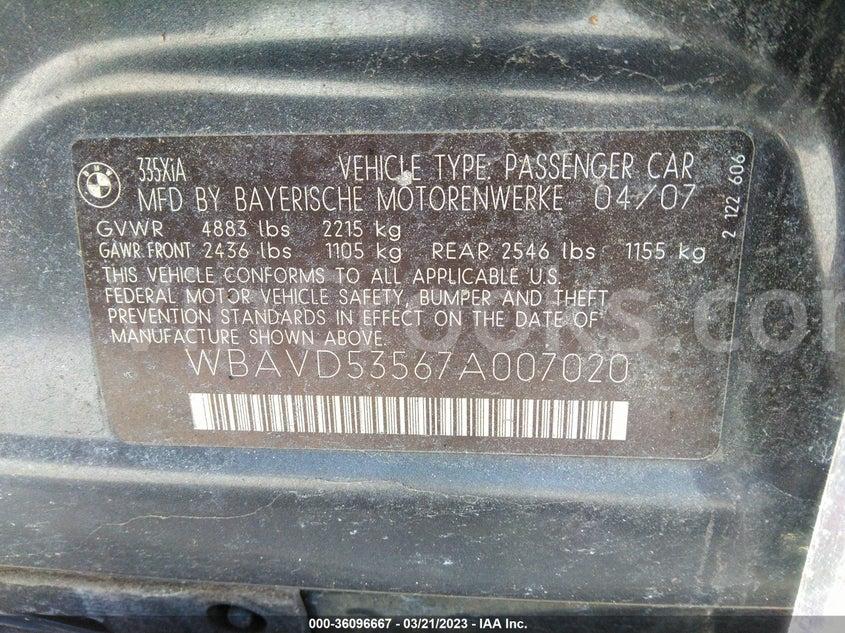 WBAVD53567A007020