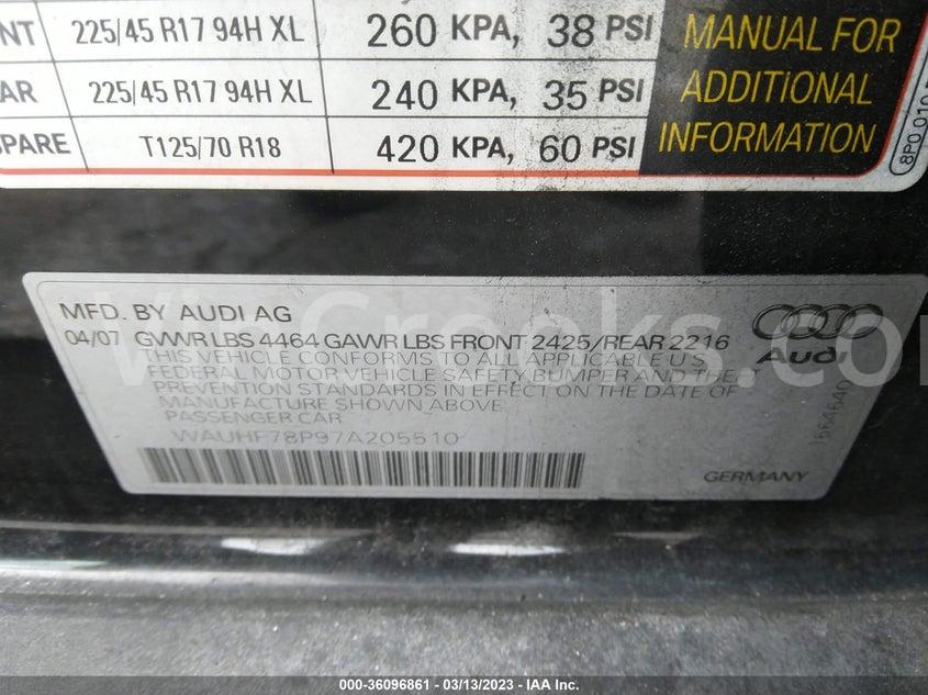 WAUHF78P97A205510